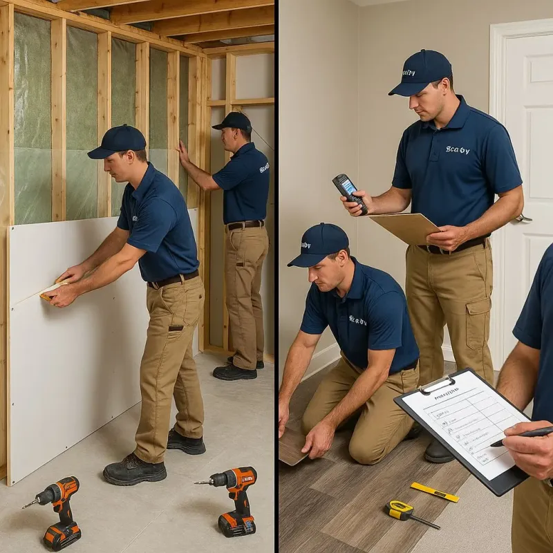 Repairs and Reconstruction process in Peterborough, NH